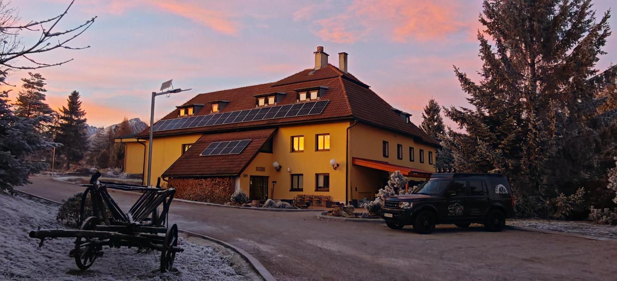 Ferienwohnung Mlyn Tatry Veľký Slavkov Exterior foto